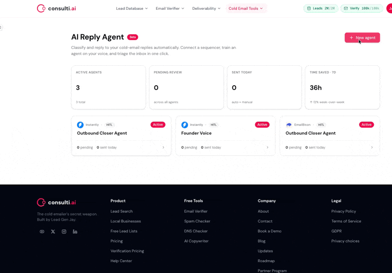 An AI reply agent for your sequencer